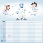 Nástěnný kalendář 2027 Helma Family Planner