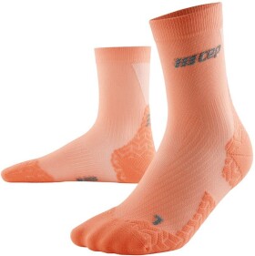 CEP Vysoké ponožky ULTRALIGHT dámské coral/cream