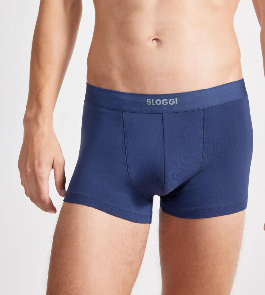Pánské boxerky EVER Ease Hipster 2P - UNKNOWN - tm. modré 6312 - SLOGGI UNKNOWN M