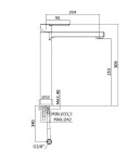 PAFFONI - Ringo Umyvadlová baterie, chrom RIN081CR