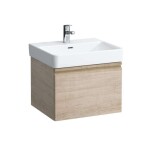 Laufen - Pro S Umyvadlová skříňka, 55x37x39 cm, 1 zásuvka, světlý dub H4830320954791