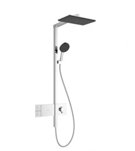 HANSGROHE - Raindance Alive Q Sprchový set s termostatem, 21x34 cm, 3 proudy, chrom 24580000