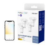 Smart LED žárovka GU10 4,8W YEELIGHT W1/4 pack WiFi sada 4ks