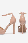 Sandály NINE WEST WFA2733-2 Materiál/-Syntetický