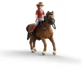 SCHLEICH Figurky Horse Club Hannah a Cayenne 42711