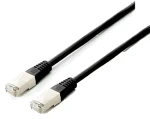 Equip Platinum černá / Patch kabel / Cat6a / S/FTP / 3 m / PoE++ (605692)