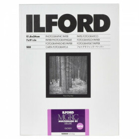 Ilford MG RC DL 1M / 100 listů / 17.8 x 24 cm / černobílý fotografický papír / lesklý (HAR1179897)