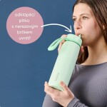 B.box Nerezová termoska na pití s brčkem 690 ml - Midnight