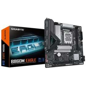 GIGABYTE B860M Eagle / B860M / LGA1851 / 2x DDR5 / PCIEx16 / 2.5 GLAN / mATX (B860M EAGLE)