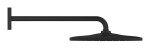 GROHE - Rainshower Mono Cube Hlavová sprcha, 31x31 cm, phantom black 26564KF0