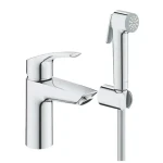 Grohe Eurosmart - Umyvadlová baterie s bidetovou sprškou chrom (23124003)