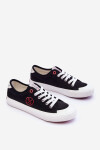 Dámské Cross Jeans Fabric Sneakers LL2R4044 Černé 36