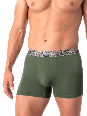 Boxerky Key MXH 240 A25 Bamboo M-2XL černá XXL