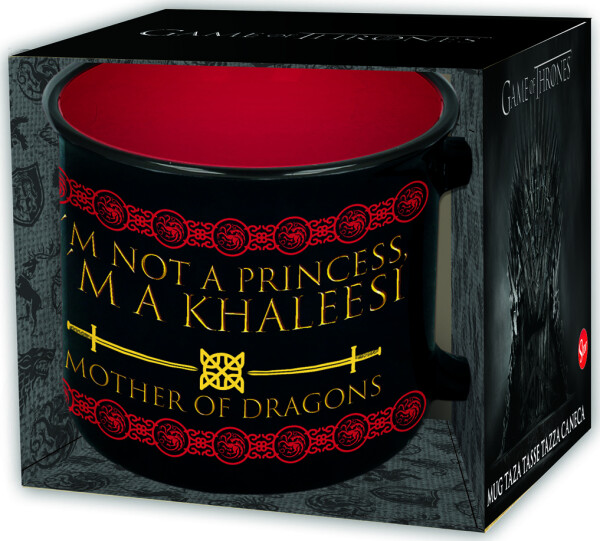 Hrnek Hra o trůny Khaleesi, 410 ml keramický v boxu - EPEE