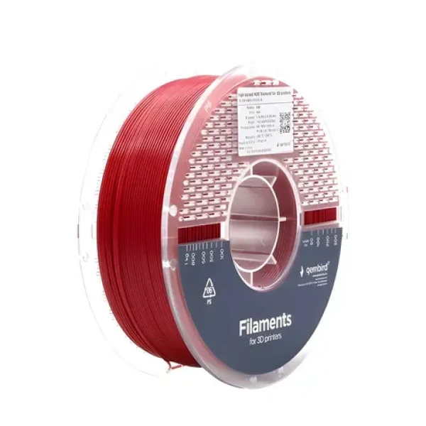Filament ABS High Speed červená / Filament / 1,75 mm / 1 kg (3DP-ABS1.75HY-01-R)