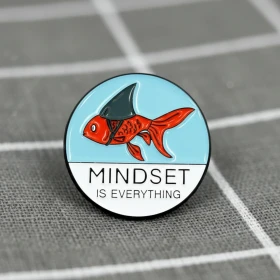 Pinarna.cz Rybička s žraločí ploutví - Mindset is everything / Nastavení mysli je všechno