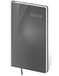 Týdenní diář 2026 Helma kapesní - Vario Grey design