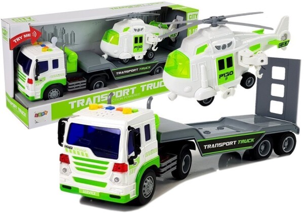 Mamido Autotransportér s helikoptérou 1:16