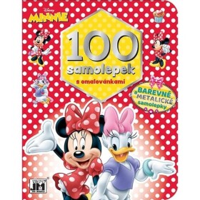 100 samolepek omalovánkami Minnie