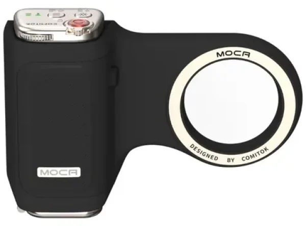 Comitok Moca černá / Fotografická rukojeť pro iPhone / MagSafe / stabilizace fotografování (Moca_black)