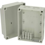 Fibox PCM 150/100 G 6016315 univerzální pouzdro 180 x 130 x 100 x 100 polykarbonát šedobílá (RAL 7035) 1 ks