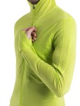 ICEBREAKER Mens Merino 200 Realfleece™ Descender LS Zip Hoodie, Hyper (vzorek) velikost: M