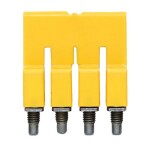 W-Series, Accessories, Cross-connector, For the terminals, No. of poles: 6 WQV 2.5/6 1054060000 žlutá Weidmüller 10 ks