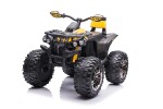 Mamido Dětská elektrická čtyřkolka ATV Power 12V 14Ah 4x4 žlutá