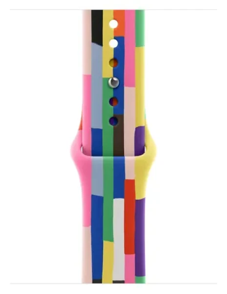 Apple Watch Pride Edition Sport Band 40mm S/M / Sportovní pásek pro Apple Watch (MFFP4ZM/A)