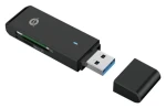 Conceptronic BIAN02B černá / Čtečka paměťových karet / USB-A 3.2 Gen 1 / SD / microSD (BIAN02B)