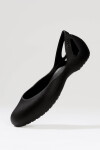 Pantofle Crocs KADEE FLAT BLK 210833-001 Materiál - Croslite