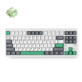 MCHOSE GX87 Lite Matcha Latte bílá / herní bezdrátová klávesnice / mechanická / Matcha Latte v2 / 2.4GHz Bluetooth (GX87-A1)