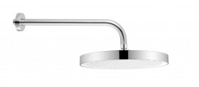 Kielle - Oudee Hlavová sprcha 320, sprchové rameno 350 mm, chrom/bílá 20102SE90