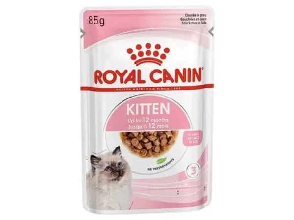 Royal Canin Kitten Instinctive in Gravy 85 g / Kapsička pro koťata / do 12 měsíců (9003579308943)