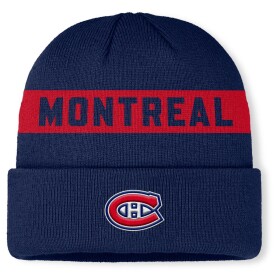 Fanatics Pánská zimní čepice Montreal Canadiens NHL Authentic Pro A/Cap Cuffed Beanie