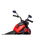 Mamido Dětská elektrická motorka Chopper Faster červená