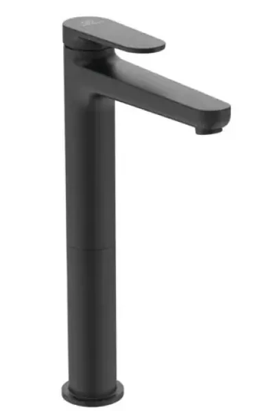 Ideal Standard Cerafine Nuovo - Umyvadlová baterie s výpustí ClickClack | BlueStart | hedvábná černá (BD966XG)