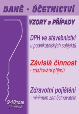 DÚVaP 9-10/2026 DPH ve stavebnictví v roce 2026 - Antonín Daněk