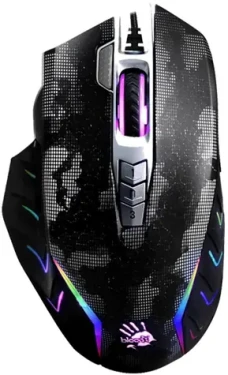 A4tech BLOODY J95S Activated černá / herní myš / 8000DPI / RGB / USB-A / 7 tlačítek / kabel 1.8m (J95S A SAT)