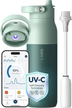 LARQ PureVis 2 680ml eucalyptus green / nerezová samočistící láhev na pití / UV sterilizace (BWEG068A)