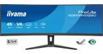 44.5" IIYAMA ProLite XCB4594DQSU-B1 černá / LED / VA / Curved 1500R / 5120 x 1440 / 32:9 / 2 ms / 3000:1 / 450cd-m2 (XCB4594DQSU-B1)