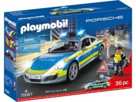 Playmobil 70067 Porsche 911 Carrera 4S Policie / od 4 let / 4x AAA (70067-PL)