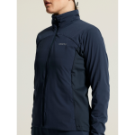 Běžecká bunda CRAFT ADV Essence Warm 2 - modrá Velikost textilu: XXL, Hmotnost: 0,12