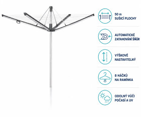 Leifheit Venkovní sušák Linomatic 500 Plus 85276
