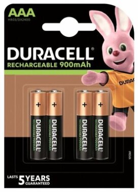Duracell AAA 900 mAh 4ks 10PP050052