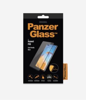 PanzerGlass Case Friendly Tvrzené sklo pro Huawei P40 černá (5711724053696)