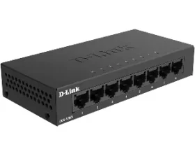 D-Link DGS-108GL / Switch / 8-port / 10/100/1000 Mbps / Kovové provedení / bez ventilátoru