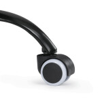 Kancelářská židle, houpací mechanismus, černá látka, KA-W3109 BK