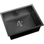 MEXEN - Trixo ocelový dřez 1-bowl 540 x 440 mm, černá 6414541000-70