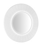 SAPHO - LUMIRO STRIP kulaté zrcadlo s LED osvětlením v rámu ø 75cm, bílá mat LR750-3131S